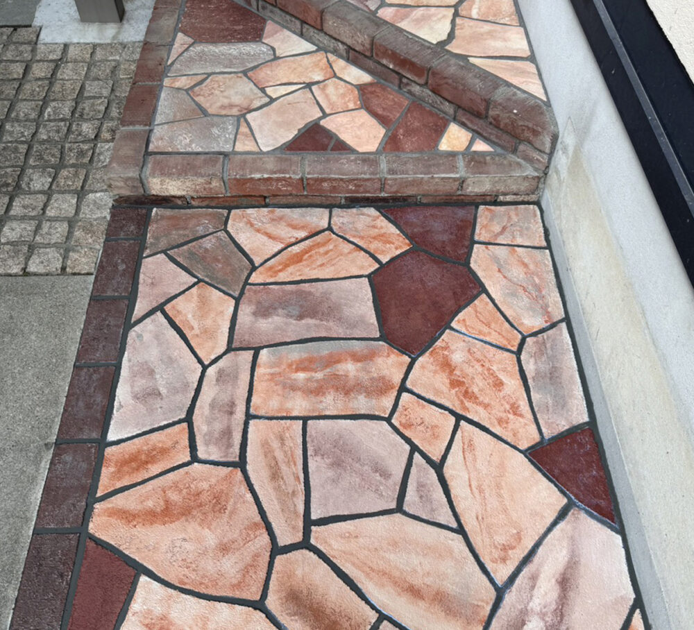 ローラーストーン施工例1