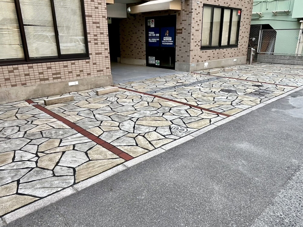 ローラーストーン施工例4