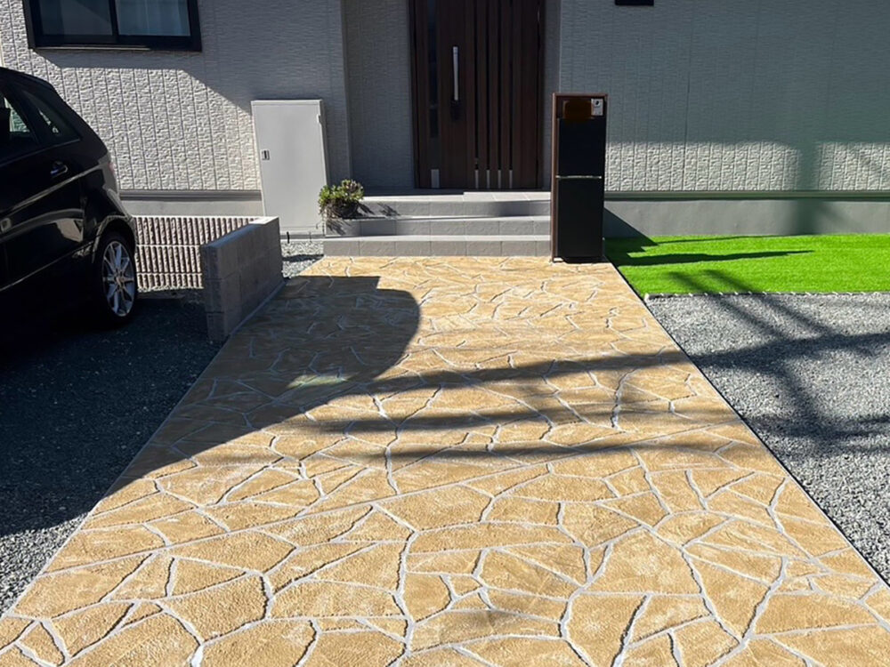 ローラーストーン施工例5