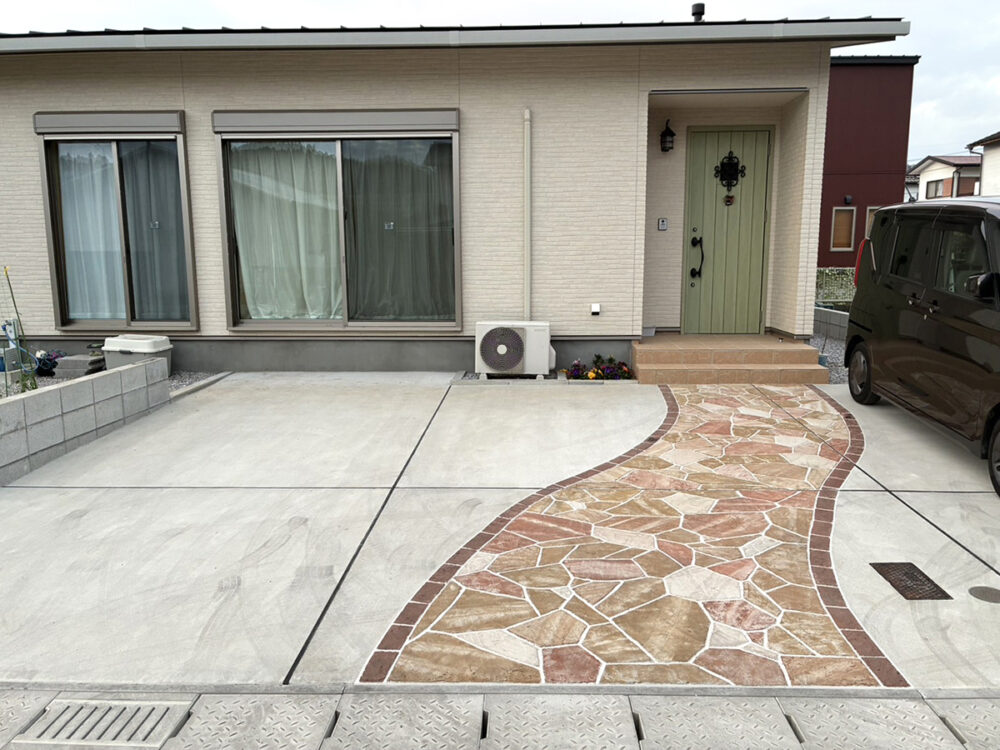 ローラーストーン施工例7